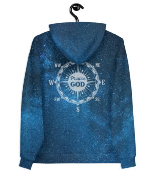 Praise God Space Navigator - Christian Hoodie