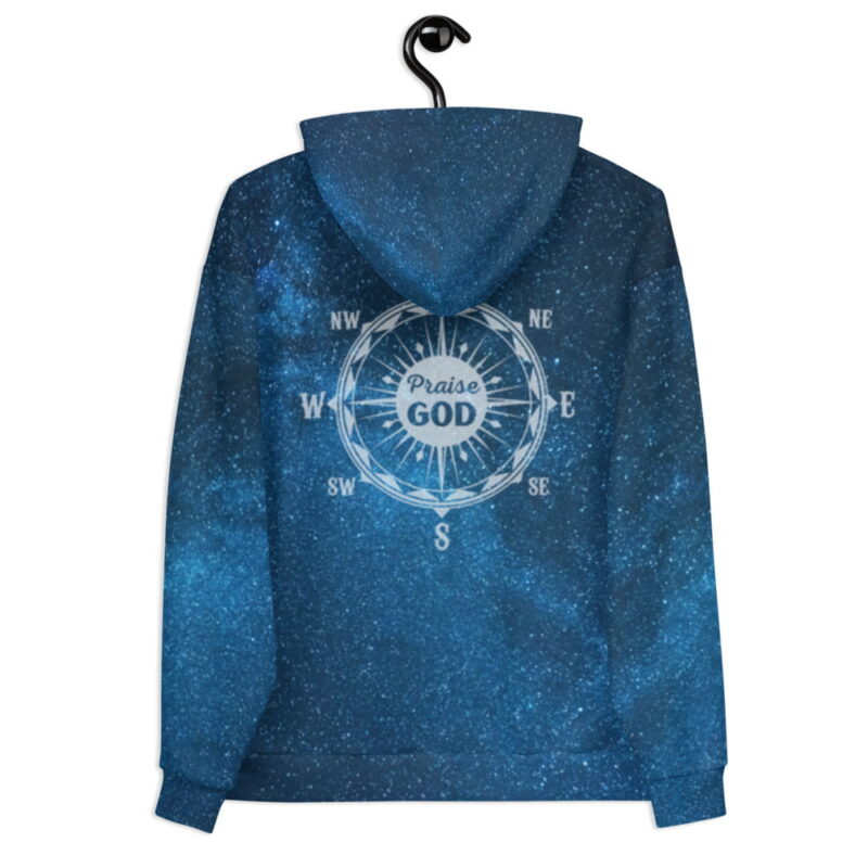 Praise God Space Navigator - Christian Hoodie