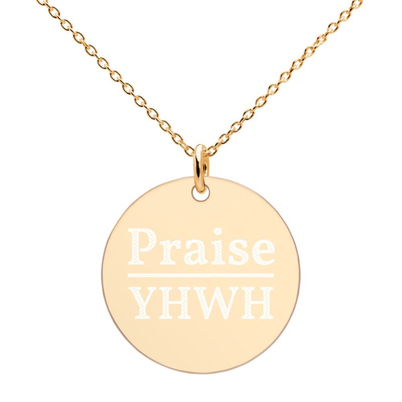 Praise YHWH - Sterling Silver Messianic Necklace