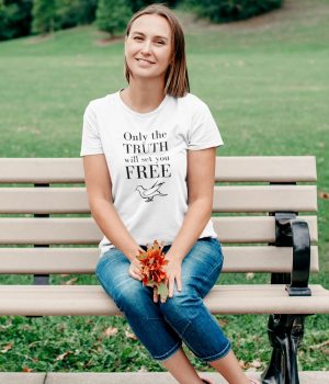 Only the Truth will set you free - Unisex Christian T-Shirt