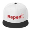 Repent - Christian Snapback Hat