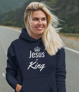 Jesus is King - Unisex Christian Hoodie