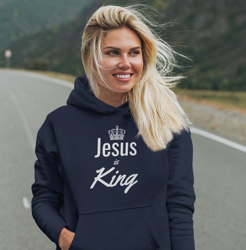 Jesus is King - Unisex Christian Hoodie