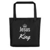 Jesus is King - Christian Tote bag