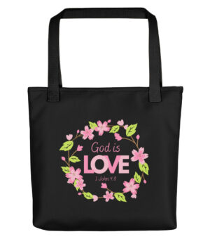 God is Love - Christian Tote bag