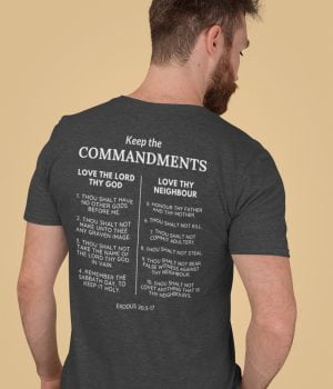 Keep the Commandments - Unisex Christian T-Shirt