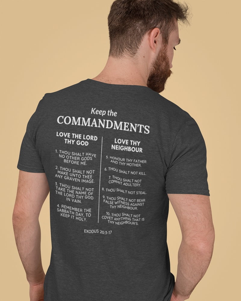 Keep the Commandments - Unisex Christian T-Shirt