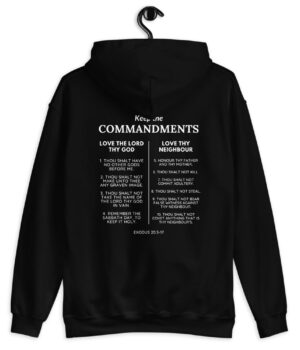Keep the Commandments - Christian Hoodie