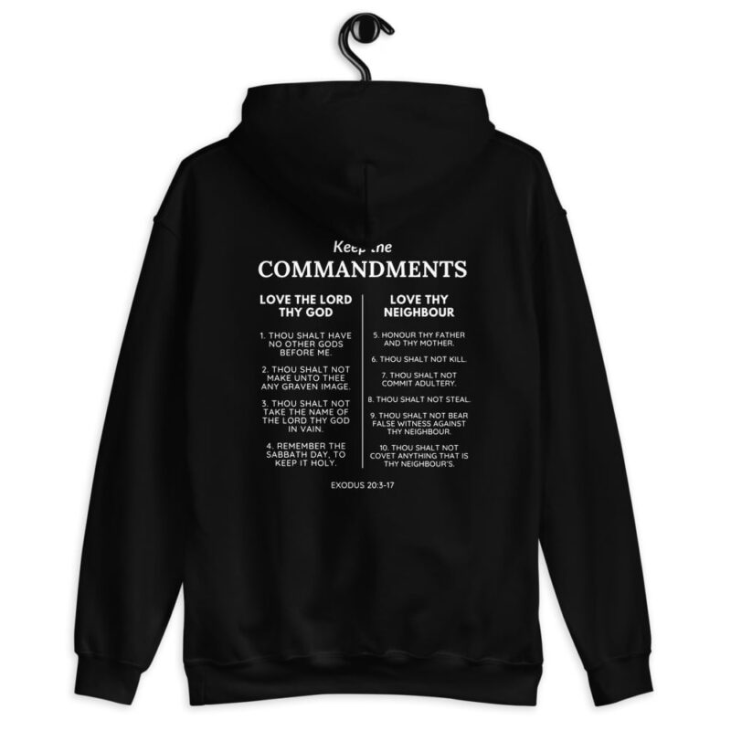 Keep the Commandments - Christian Hoodie