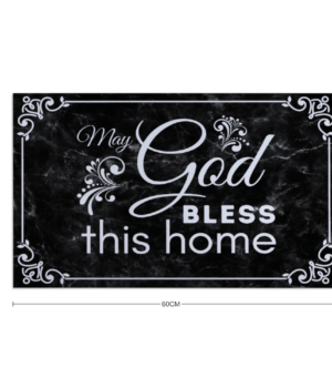 May God bless this Home - Christian Doormat