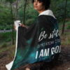 Be still and know that I am God - Christian Hooded Blanket