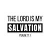The Lord is my Salvation - Christian Sticker