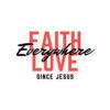 Faith and Love since Jesus - Christian Sticker