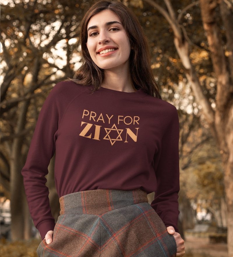 Pray for Zion - Unisex Messianic Sweatshirt