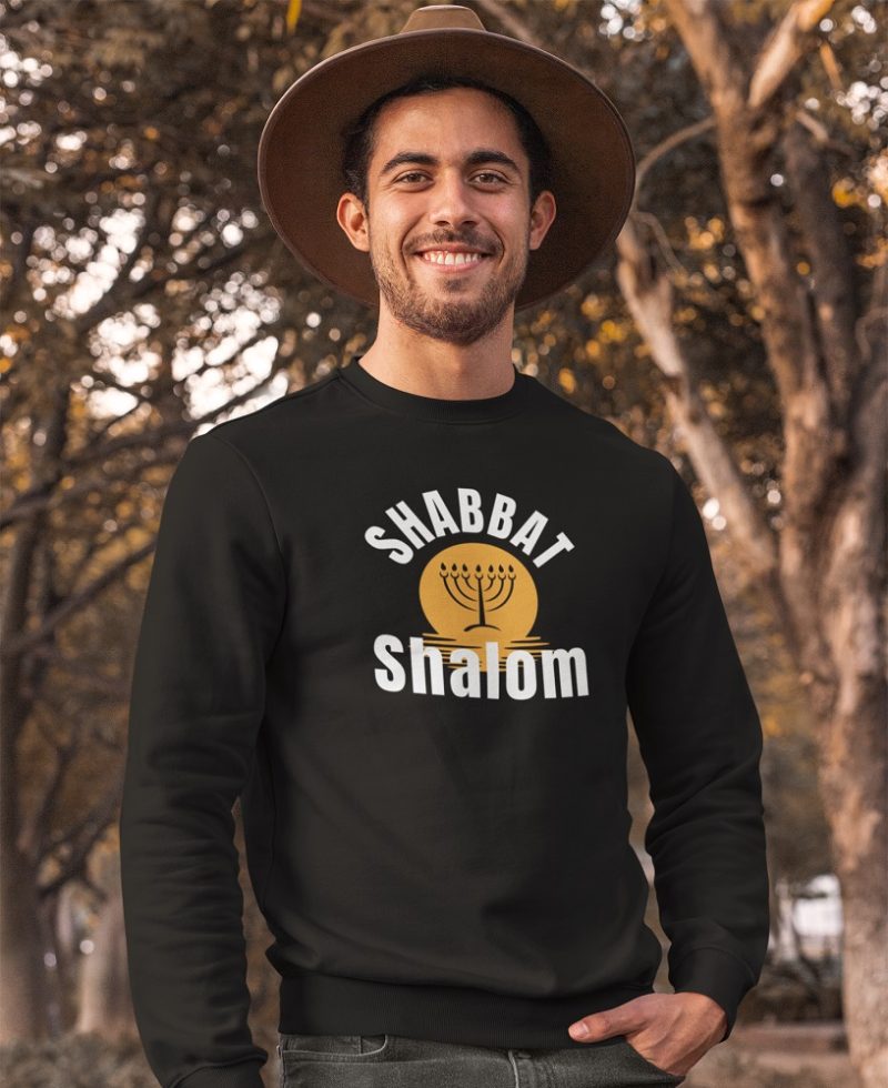 Shabbat Shalom - Unisex Messianic Sweatshirt