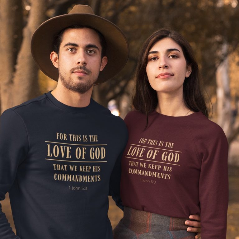 For this is the Love of God - Unisex Christian Sweatshirt | My Faith Store