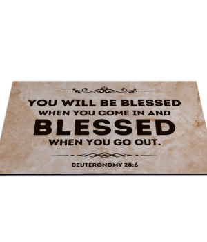 You will be blessed - Christian Doormat