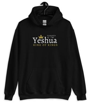 Yeshua King of Kings - Unisex Messianic Hoodie