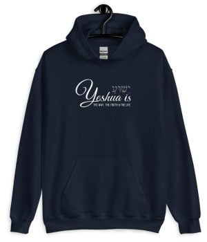 Yeshua is the Way, the Truth and the Life - Unisex Messianic Hoodie